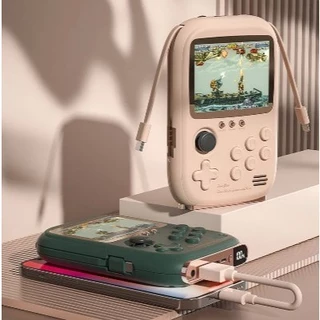 Console Portátil 500+ Jogos DY19 Com Carregador 6000mAh Video Game Color Green