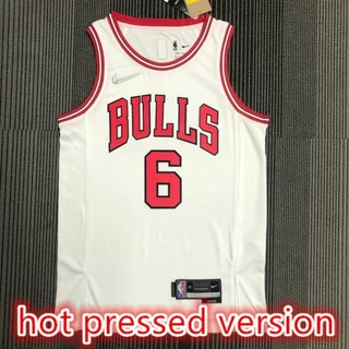 NBA jersey Versão Prensada A Quente Chicago Bulls # 6 Camisa De Basquetebol Caruso 2022
