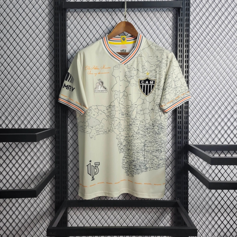 21-22 Atlético Mineiro Edição Especial Tamanho S-XXLThai Camisa De Futebol Versão 1 : 1