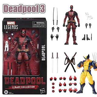 Marvel Legends Deadpool & Wolverine Figura De Ação SHF Modelo Brinquedos
