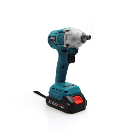 Chave De Impacto Sem Fio Elétrica Com Maleta 2 Baterias 21v Bivolt 110v/220v Reforçada Portátil