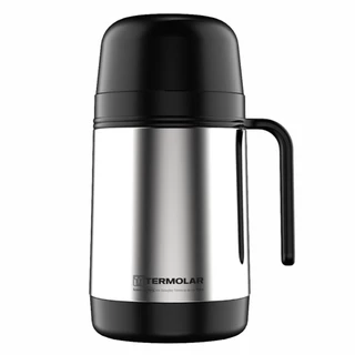 Garrafa Termolar Lumina 0,5 Litros Rolha 9722 Inox em Oferta na Shopee