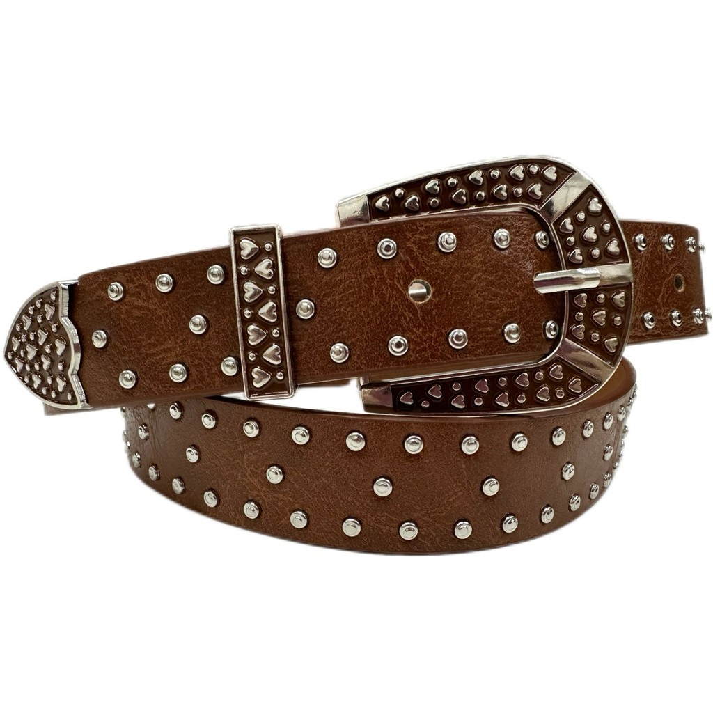 Cinto Country Unissex Cowboys Metal Bolinhas Zx-m-09 | Shopee Brasil