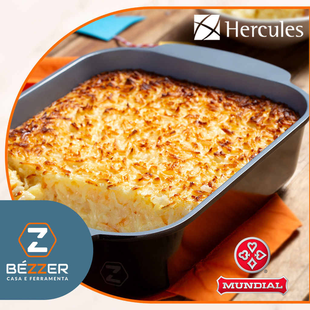 Assadeira Retangular Hercules Linha Studio Capacidade 3,9L
