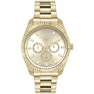 Relógio Technos Masculino Riviera Dourado - 6P79BT/1D