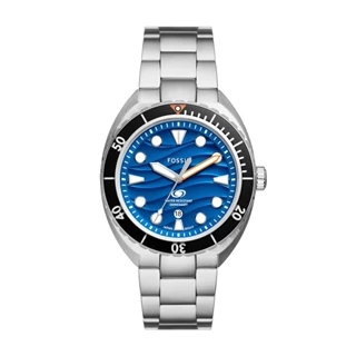 Relógio Fossil Masculino Breaker Prata - FS6064/1KN