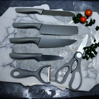 Conjunto profissional de cozinha antiaderente de aço inoxidável de 6 peças em Oferta na Shopee