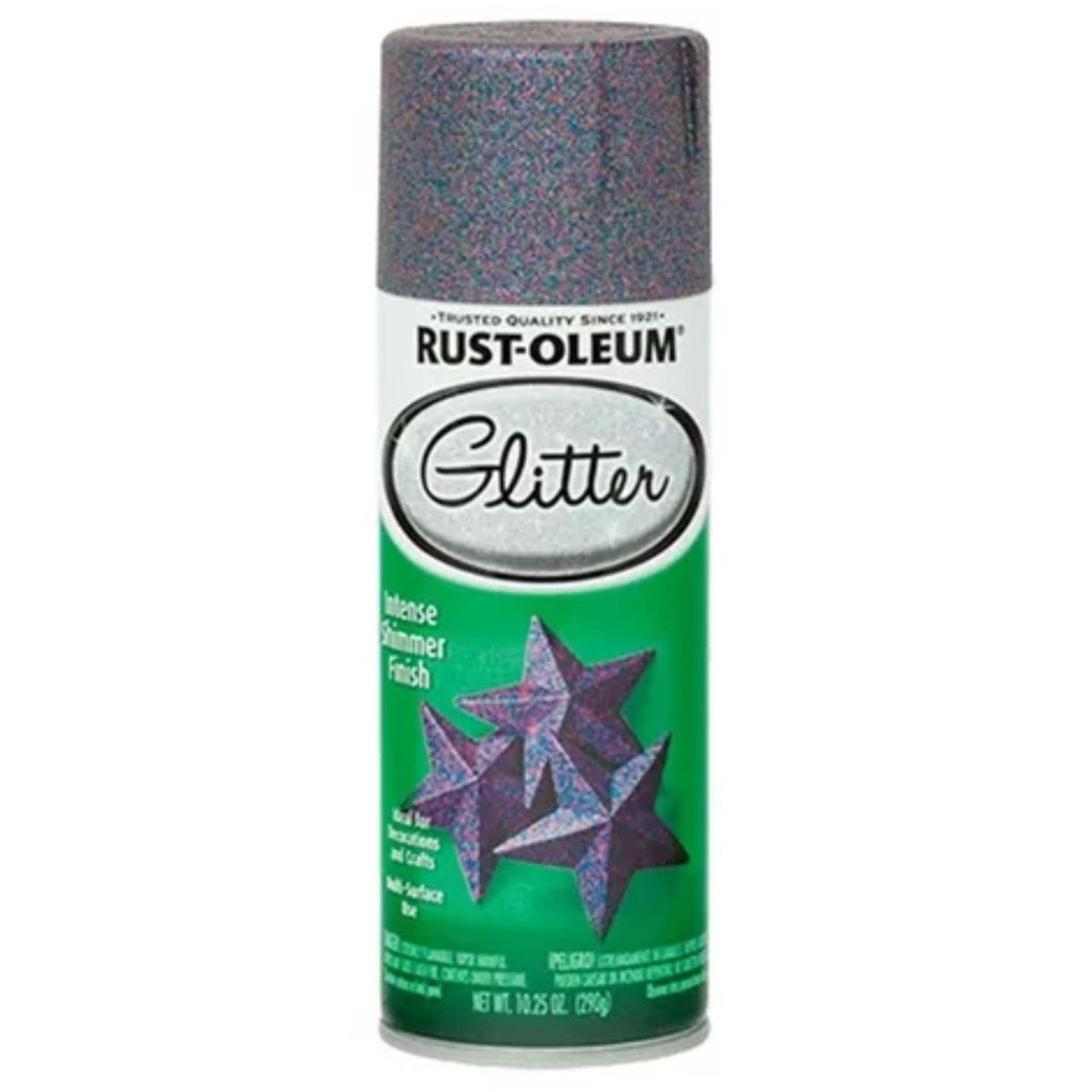 Spray Glitter Rust Oleum Glitter Roxo Multicores Shopee Brasil