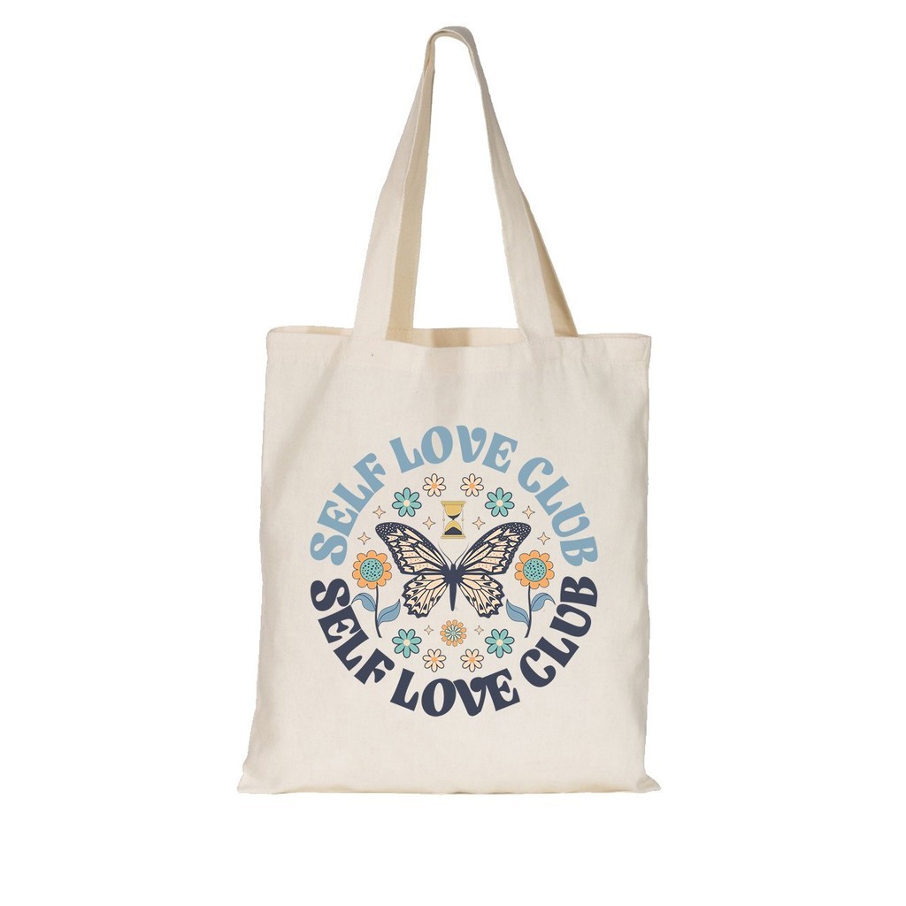 Bolsa Sacola Ecobag Algodão Self Love Club