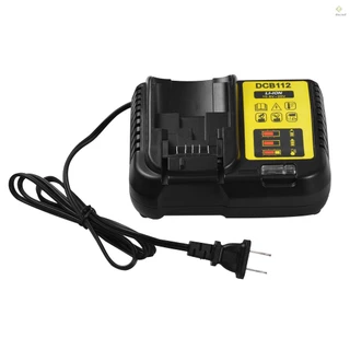 Carregador De Bateria Para Ferramenta Elétrica , De Íon De Lítio , Dispositivo De Recarga Célula Compatível Com-Dewalt 12V-20V , Plugue Americano