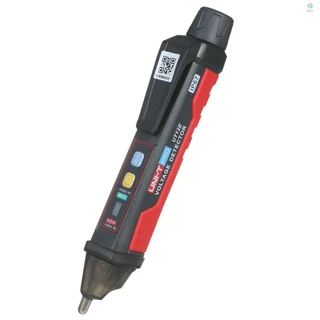 Medidor Detector De Tensão Ca UNI-T UT12E 24V-1000V Caneta Testadora Portátil Sem Contato Soquete Lápis De Teste Elétrico De Corrente De Voltagem Com Alarme De Som E Luz Vibração De Lanterna LED Para