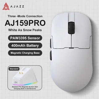 ZIYOULANG X AJAZZ AJ159PRO Mouse Sem Fio Bluetooth Com Doca De Carregamento Magnético RGB , Leve Para Jogos De Baixa Latência , Laptops PC