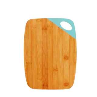 Tabua para Corte Nature Candy Cor azul 22x30Cm Bambu em Oferta na Shopee