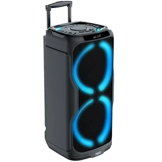 Caixa de Som Moob Groove Entrada para 2 Microfones Função TWS Bluetooth 5.0 e 2 Alto Falantes 1200W