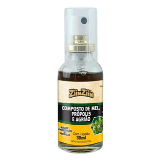 Spray De Mel, Própolis E Agrião 30ml