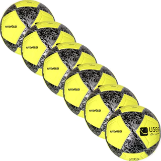 Kit Com 6 Bolas de Futevôlei Usee Brasil Altinha Premium Macia Areia Praia Original em Oferta na Shopee