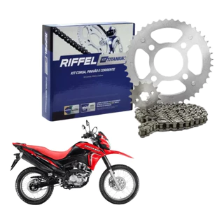 Kit Relação Transmissão Nxr 160 Bros 2016 A 2024 Riffel