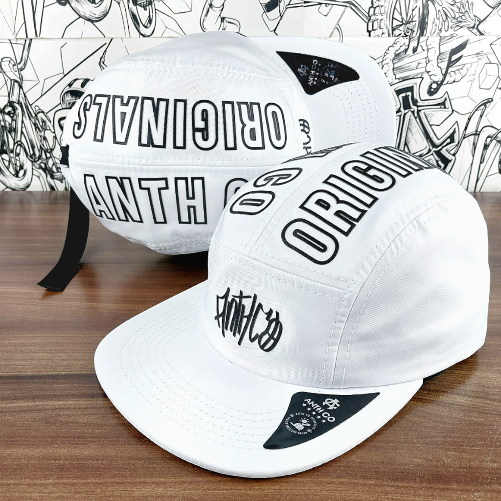 Boné Masculino Original Five Panel Anth Co Aba Reta Premium Skate ...