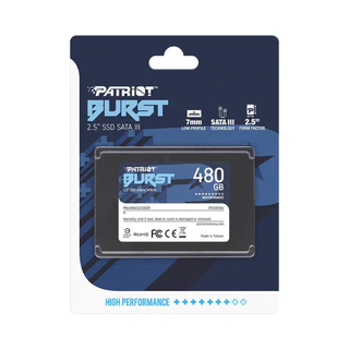 SSD 480GB PATRIOT BURST ELITE 2,5" SATA 3 - PBE480GS25SSDR