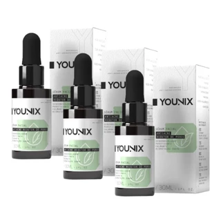 Kit com 3 Sérum Facial Redutor de Poros Antiacne Younix 30ml em Oferta na Shopee