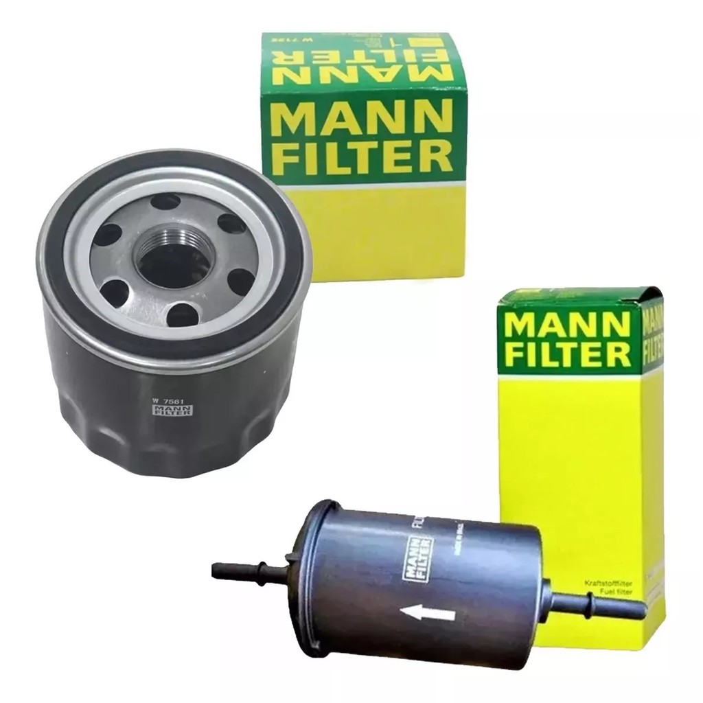 Kit filtro de oleo e combustivel mann filter cruze onix s10 tracker 1 0