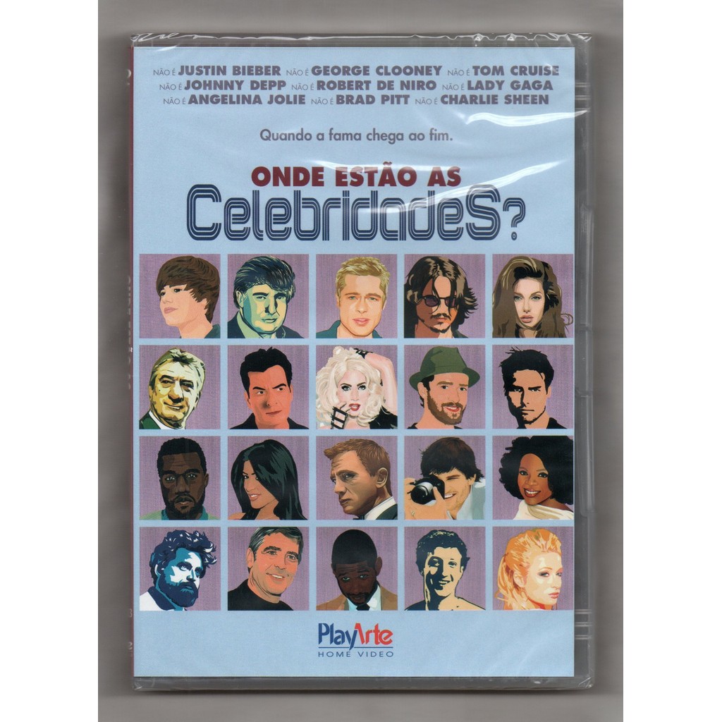 Onde Estão As Celebridades? Dvd | Shopee Brasil 