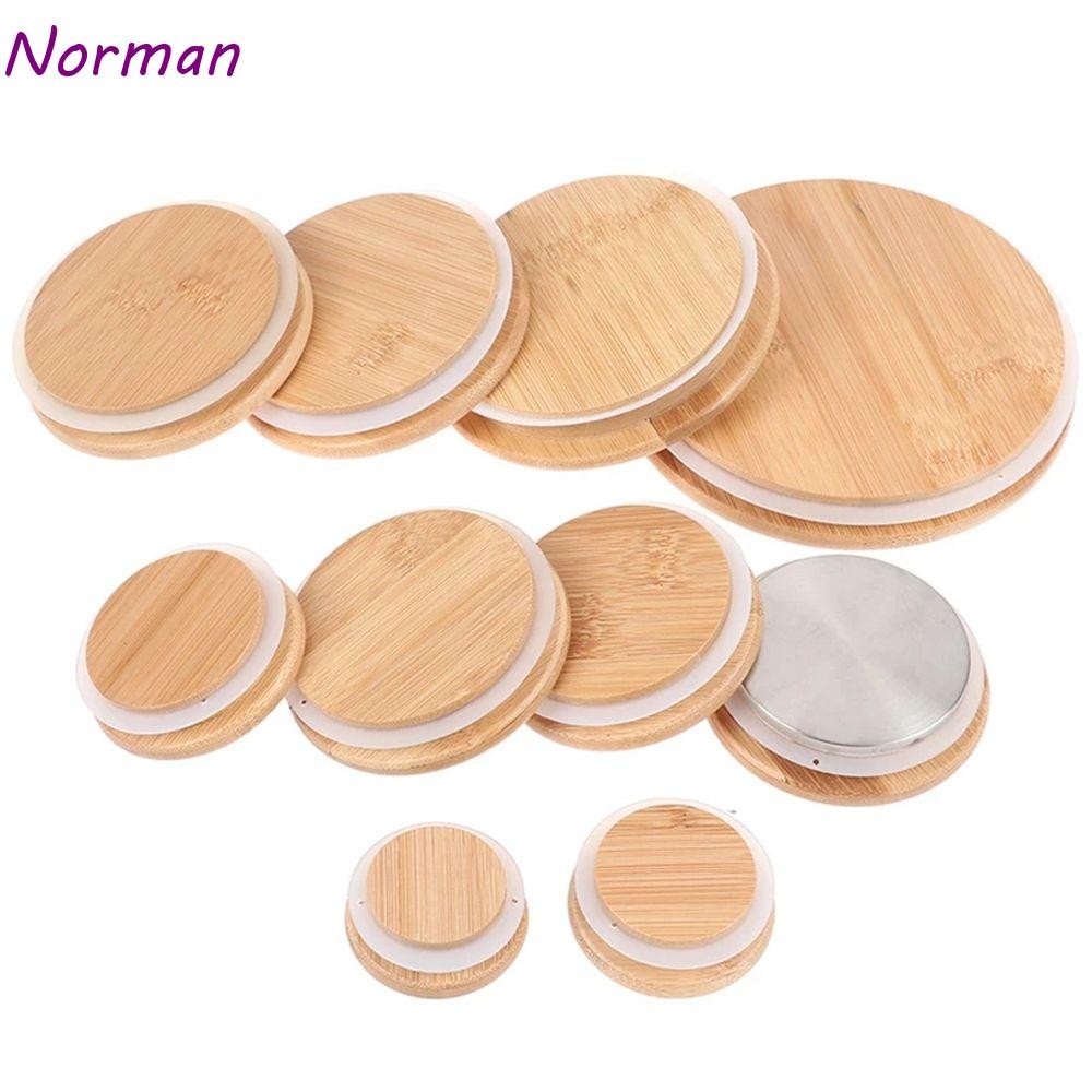 Tampa De Bambu De Copo NORMAN Tamanhos Diversos Arte De Carpintaria Anel De Vedação Silicone