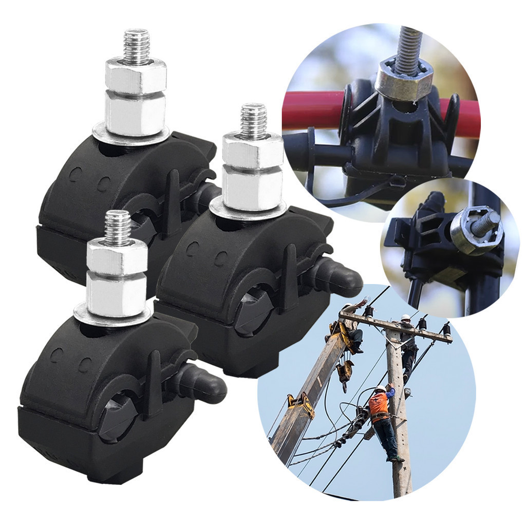 kit 3 Conector Derivação Perfurante Cdp 10mm A 95mm Terminal Eletrico