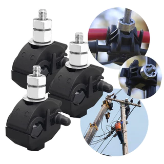 kit 3 Conector Derivação Perfurante Cdp 10mm A 95mm Terminal Eletrico