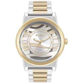 Relógio Euro Feminino Glitz Prata - EU2036YTT/4K