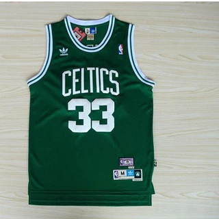 Bordados NBA jersey Versão Boston Celtics # 33 Camisa De Basquetebol BIRD
