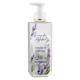 Loção Hidratante Lavanda e Algodão 300ml Mahogany