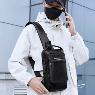 Nova bolsa mensageiro de ombro masculina multifuncional   MARISA em Oferta na Shopee