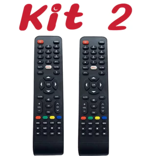 Kit 2 Controle Remoto Adquirível para Samsung 4K Smart Center Universal  hui-7468   marisa em Oferta na Shopee