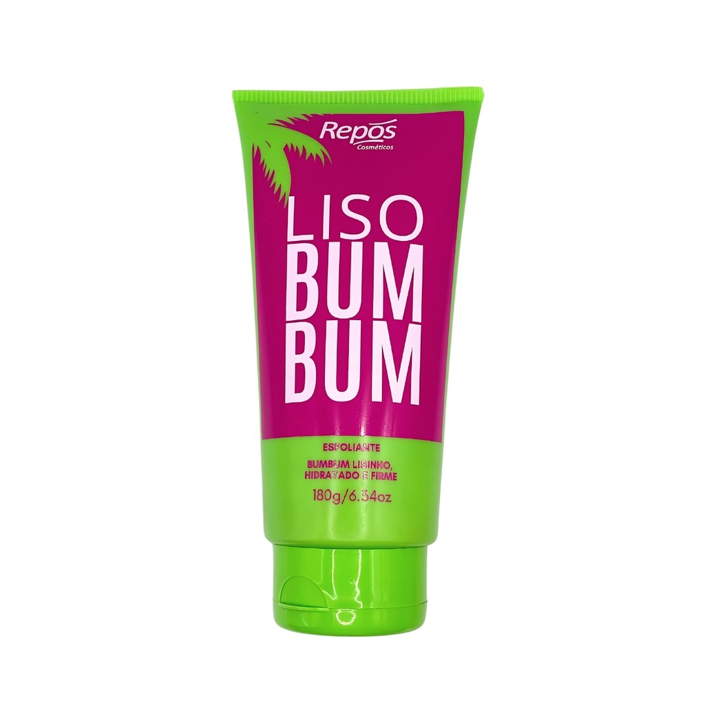 Repos Esfoliante Liso Bumbum 180Gr Pele Macia, Suave e Renovada