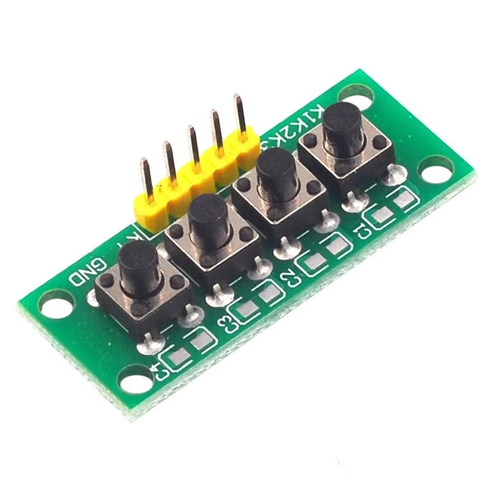 MODULO 4 BOTOES TACTIL PUSH BUTTON | Shopee Brasil
