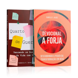 Kit 2 Livros - Vidas Forjadas na Oração | A Forja e Quarto de Guerra