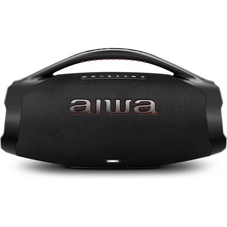 Caixa de Som AIWA a Boombox Plus 200W Bluethooh AWS-BBS-01-B Preto
