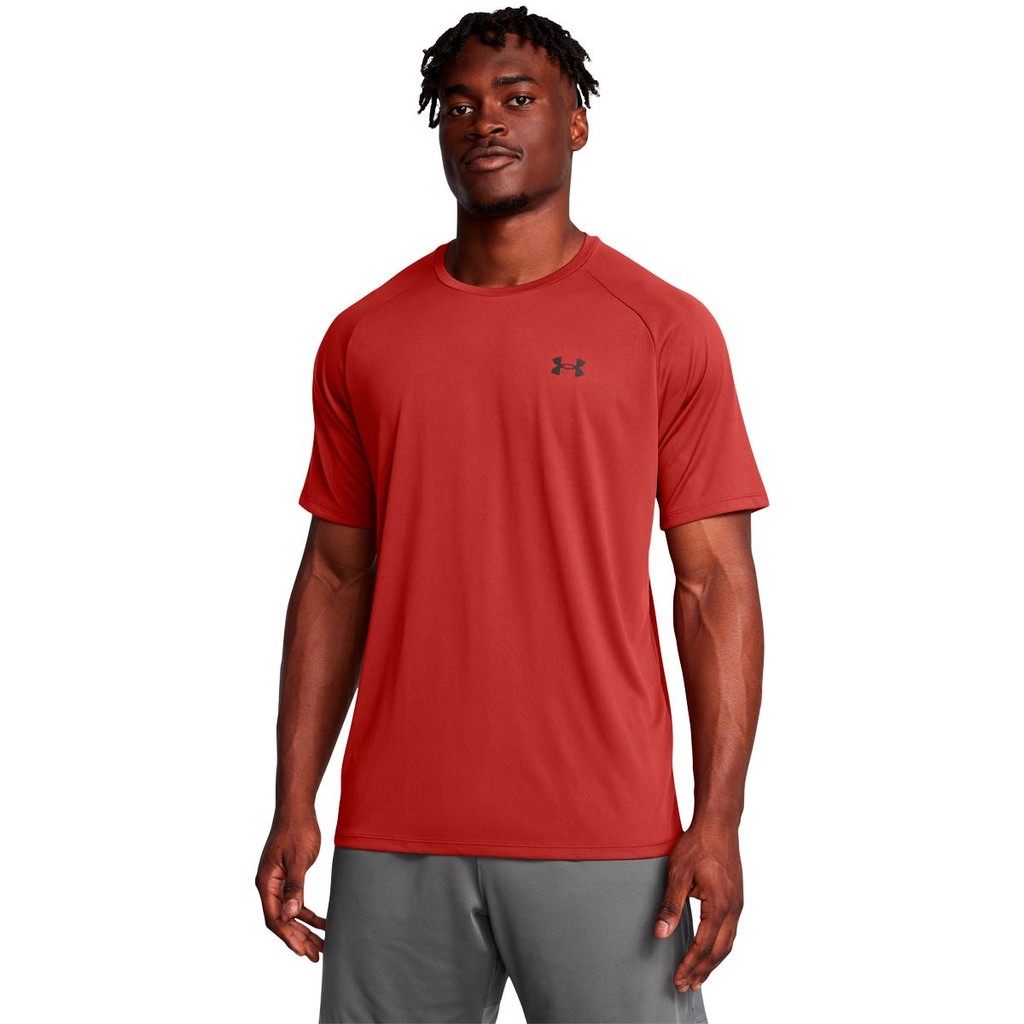 Camiseta de Academia Masculina UA Tech 2.0 SS Manga Curta 1326413