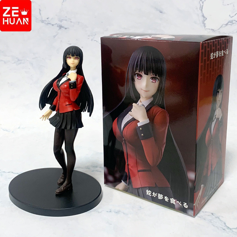 18cm Kakegurui Jogador Compulsivo Jabami Yumeko Modelo action