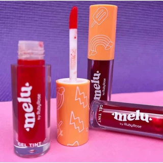 Lip Tint Gel Labial Melu Brilho Labial Lábios Corados Ruby Rose Bochecha Alta Pigmentação Secagem Rápida Versátil em Oferta na Shopee