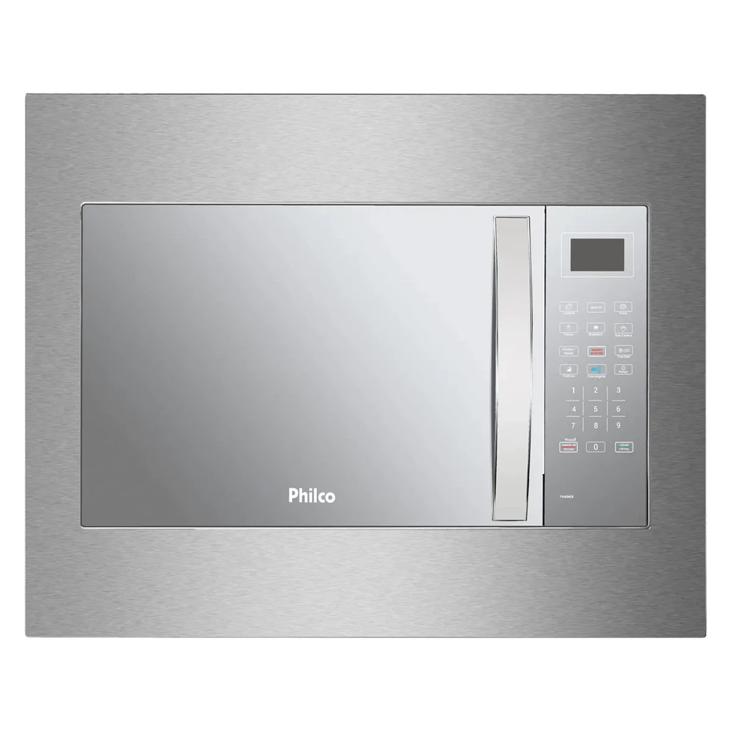 Micro ondas de Embutir 34L Philco Espelhado 1400W PMB34EB