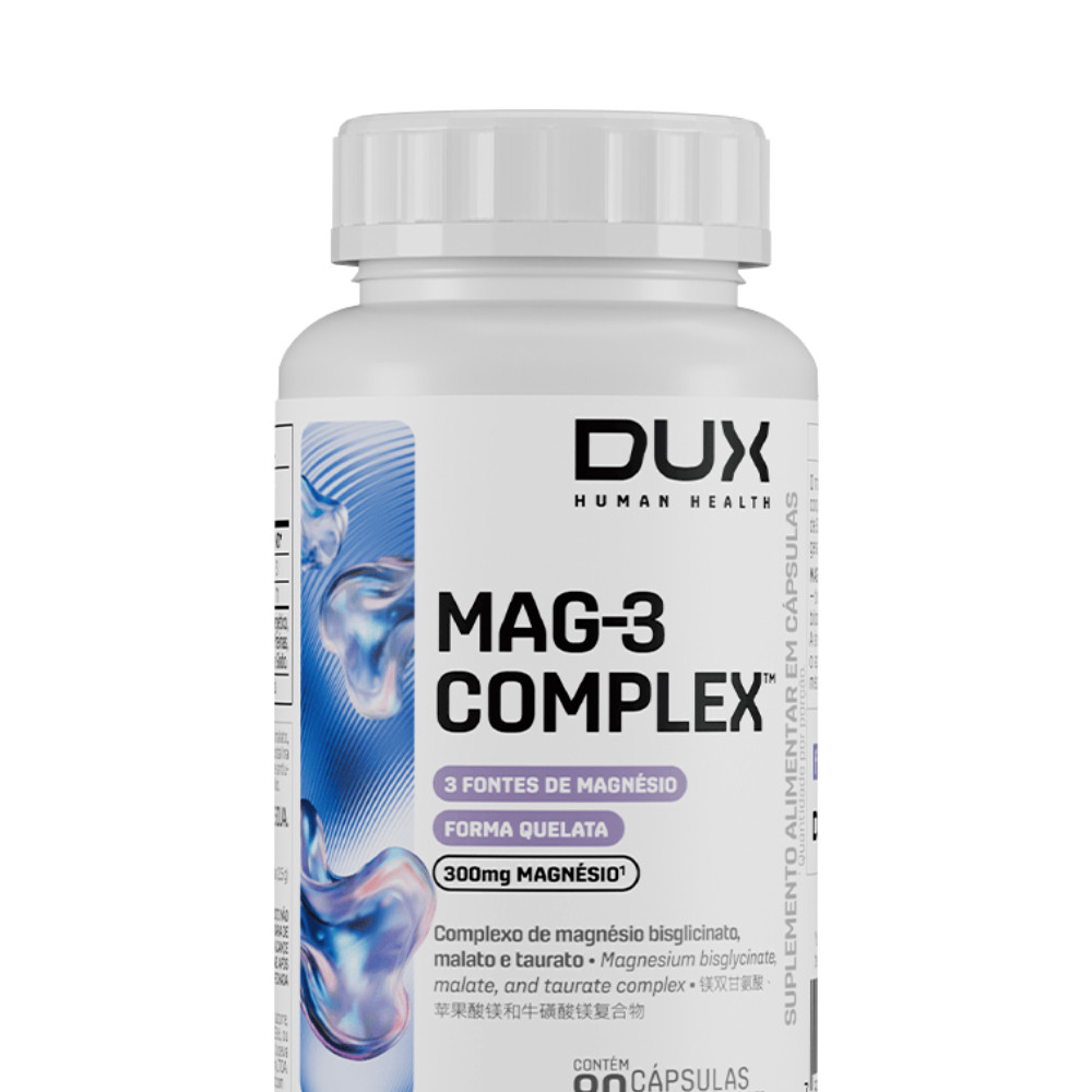 Mag-3 Complex 90 Cápsulas Dux | Shopee Brasil