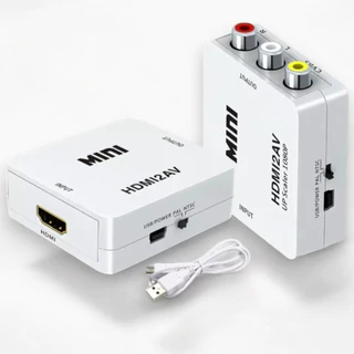 Adaptador Conversor De Hdmi Para Video RCA Av Cabo Hdmi
