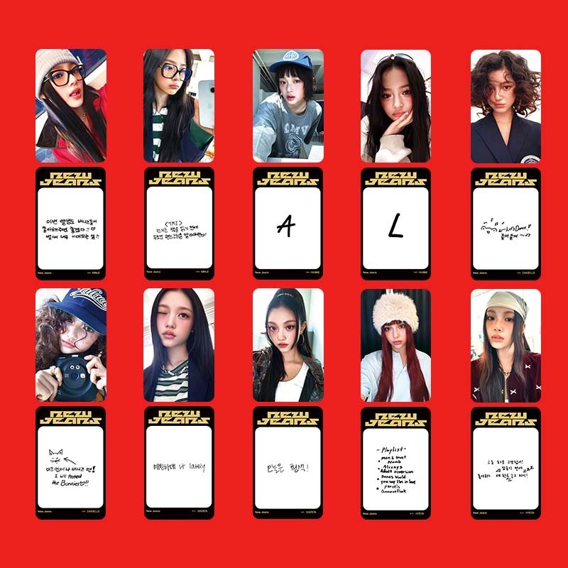 5-10pcs NJ Supernatural Album Bubble Gum How Sweet Lomo Cards X