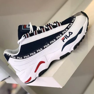 Tenis Fila Dragster Masculino Feminino Tricolor React 20% Desconto 34 ao 43 Adulto Estiloso Confortável Envio em 24h