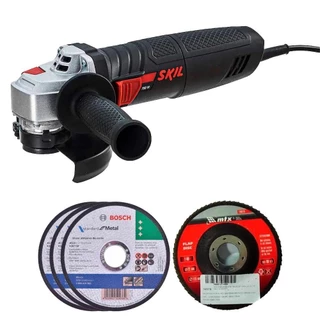 Esmerilhadeira Angular 4.1/2 Pol 700W SKIL + Disco Corte