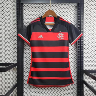 Camisa Da Equipe FLMNA De Futebol Feminino 2024 Home Football