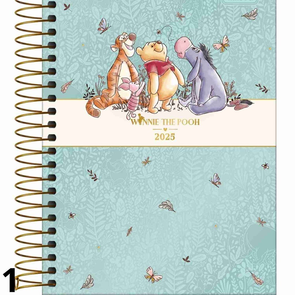 Agenda Espiral 2025 - Ursinho Pooh | Shopee Brasil