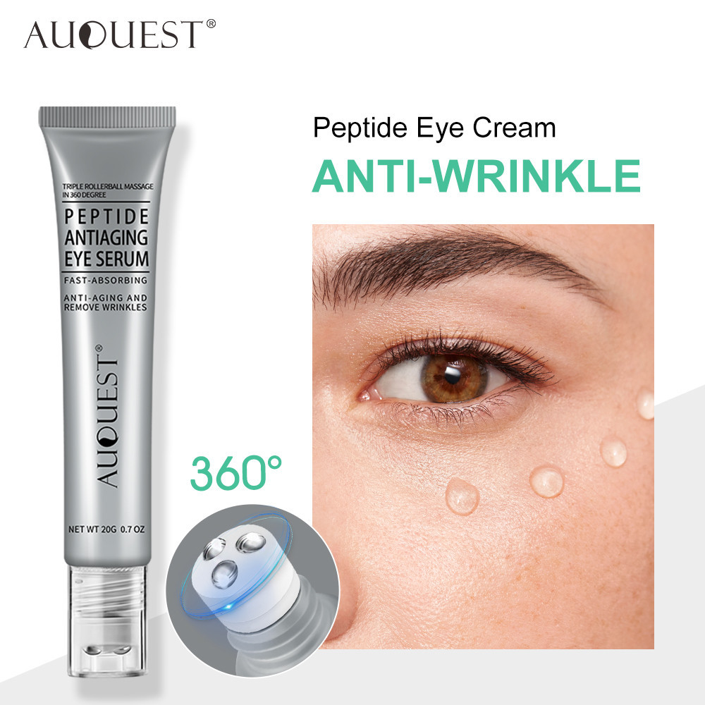 AUQUEST Peptídeos Creme Para Os Olhos Anti-Rugas Bolsas Escuras Remover ...